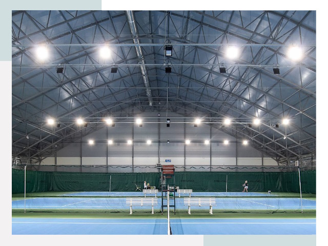 Строительство теннисных кортов в Нижневартовск от 622 руб.