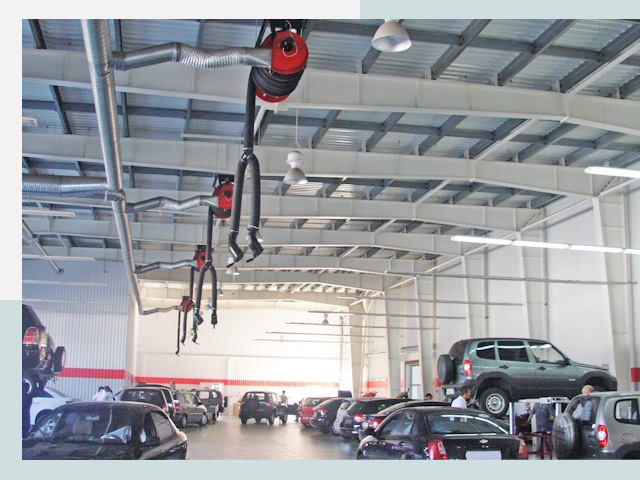 Строительство автосалонов из металлоконструкций от 622 руб.