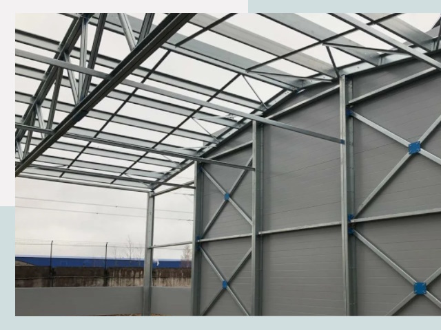 Каркасные ангары от СтальСтрой-Нжт по цене от 622 руб.