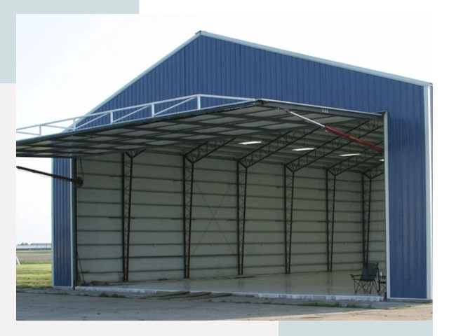 Прямо стенные ангары в Нижневартовске