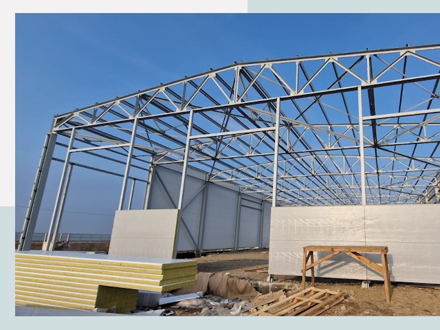 Утепленные ангары в Нижневартовск от 622 руб. за м²