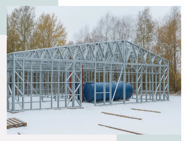 Металлические ангары в Нижневартовске