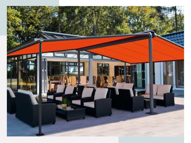 Навесы для кафе и ресторанов в Нижневартовске