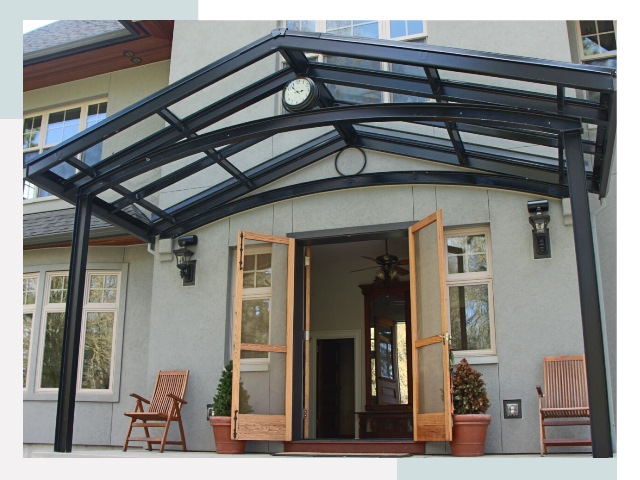 Козырьки металлические в Нижневартовске