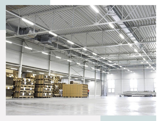 Освещение ангаров в Нижневартовске