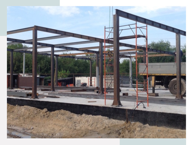 Фундамент для ангаров в Нижневартовске