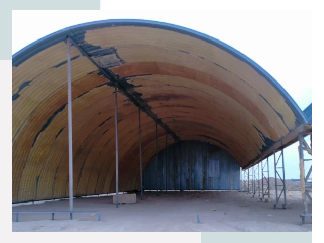 Реконструкция ангаров в Нижневартовске