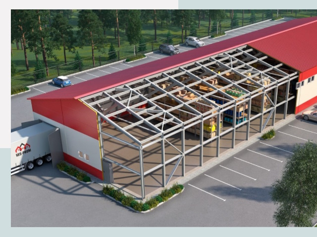 Проектирование ангаров в Нижневартовске от 622 руб.