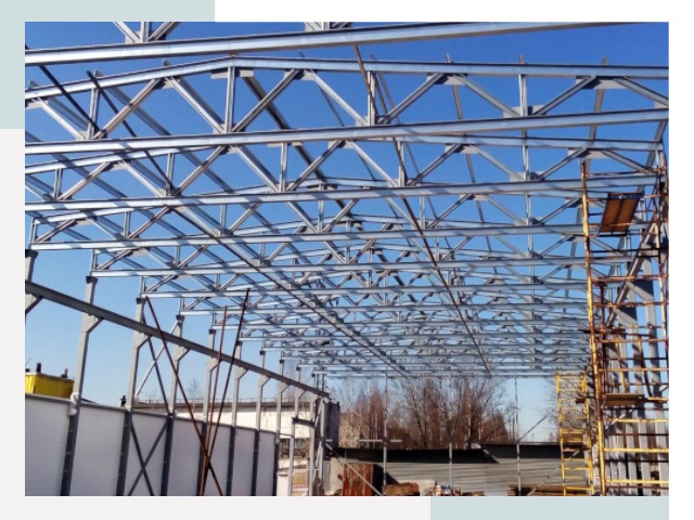 Металлокаркасы для складов в Нижневартовске