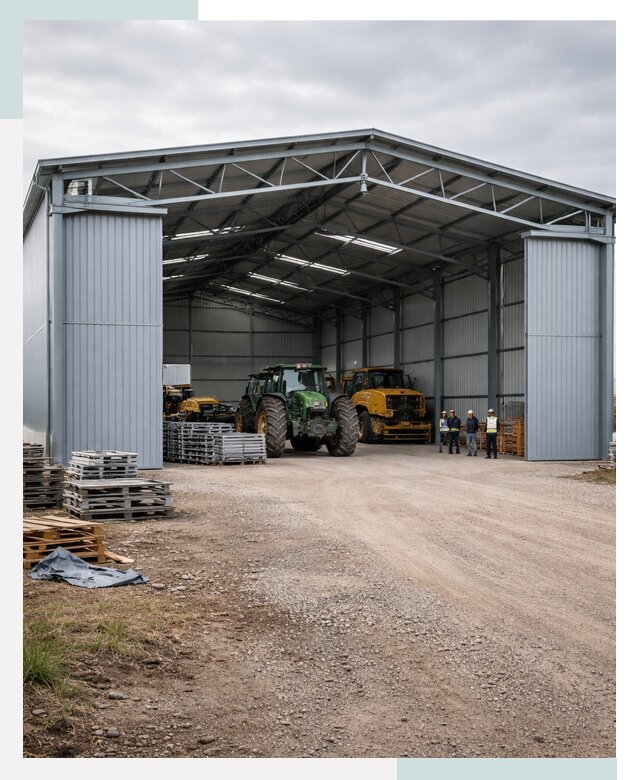 Ангары для сельхозтехники в Нижневартовске от 20720 р. | СтальСтрой-Нжт