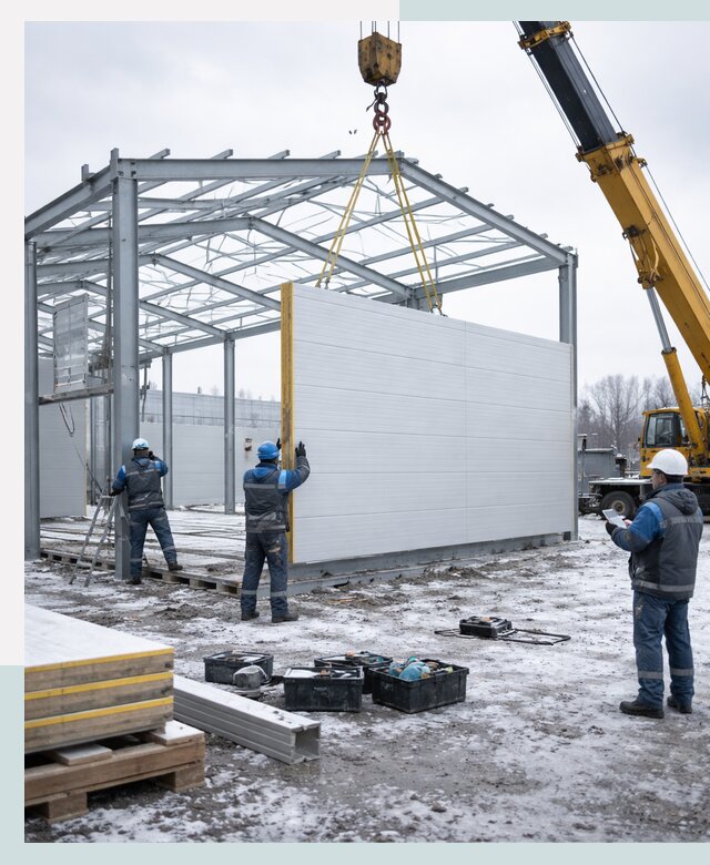 Строительство холодильных складов под ключ в Нижневартовске