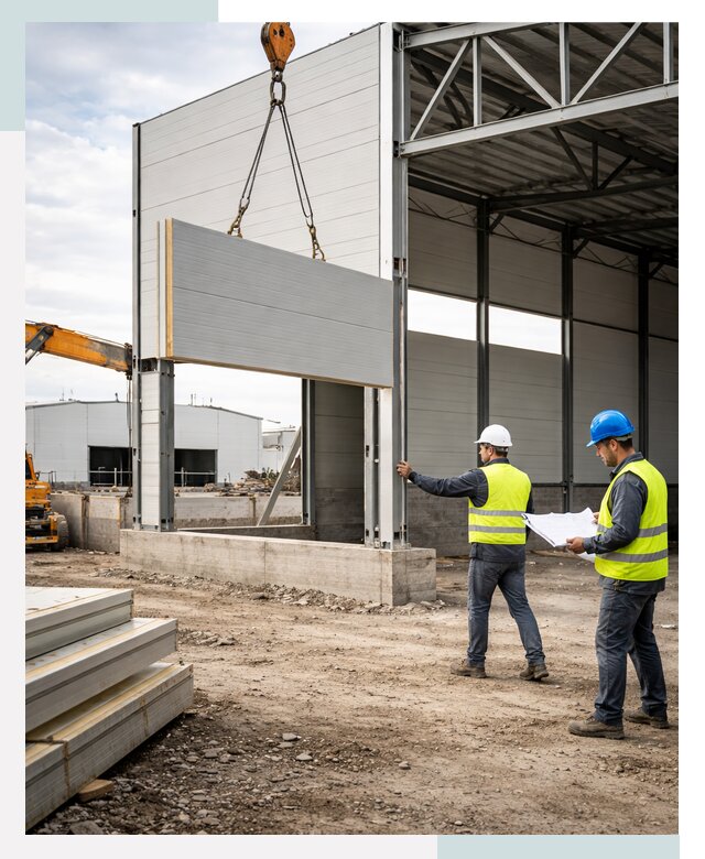 Склад из сэндвич панелей под ключ в Нижневартовске от 9842 р. | СтальСтрой-Нжт