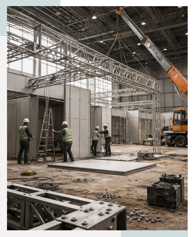 Строительство выставочных павильонов в Нижневартовске от 36260 р.| СтальСтрой-Нжт