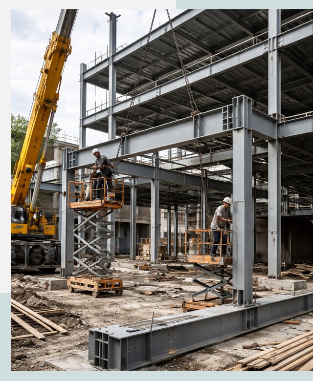 Строительство торгово-офисных зданий под ключ в Нижневартовске